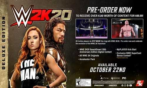 WWE 2K20 Pc Game Free Download