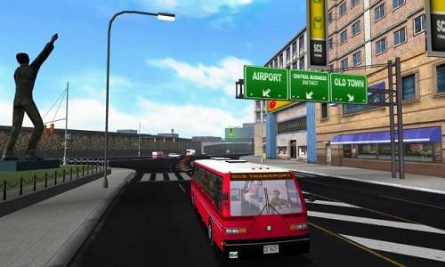 coach bus driving simulator 2018 online